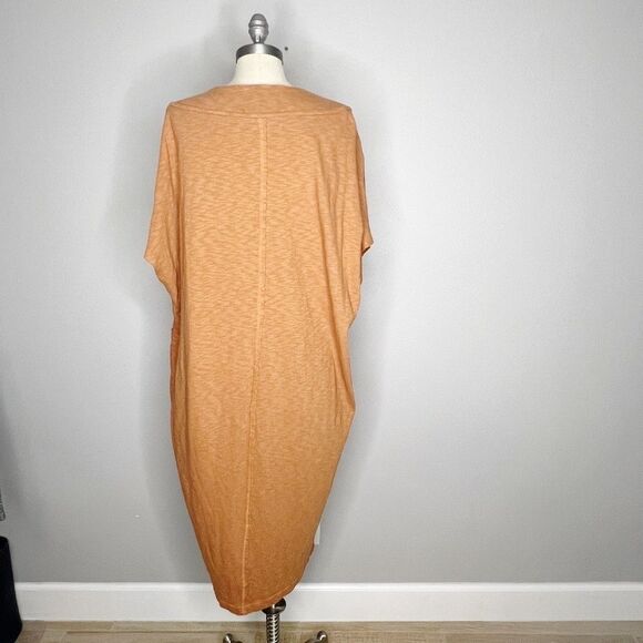 Free People Beach Sunshower Maxi Dress Size S Orange Rust - Picture 5 of 10